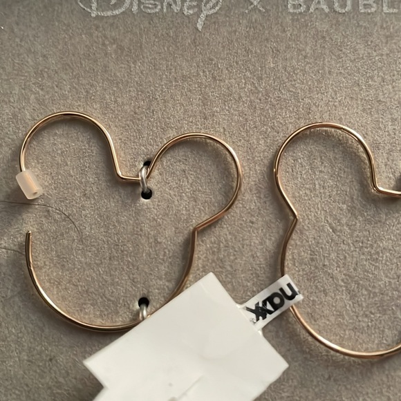 Mickey Mouse gold earrings - Picture 3 of 5